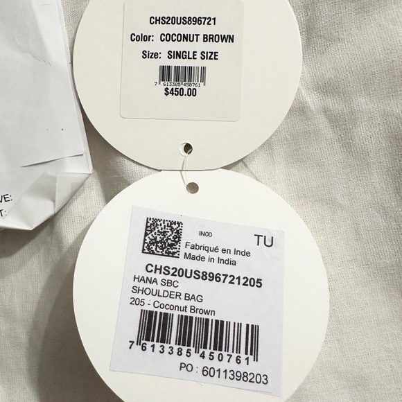 SEE BY CHLOE HANA BAG (NOT MINI) COCONUT BROWN (rare) - Picture 14 of 16